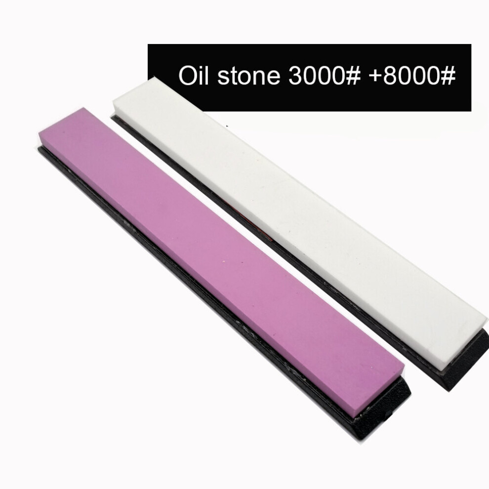 (A-Burgundy) 3000# 6000# 8000# 10000# Oilstone Diamond Whetstone Knife Sharpener Edge Pro Ruixin Pro Sharpening Stone Oil Stone Honing Stones 4856906286002