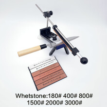 (a-Sharpener(6 stones)A) RuiXin Sharpener system for edger diamond stone Fixed angle grinder Professional sharpener Knife stone Sharpening stone