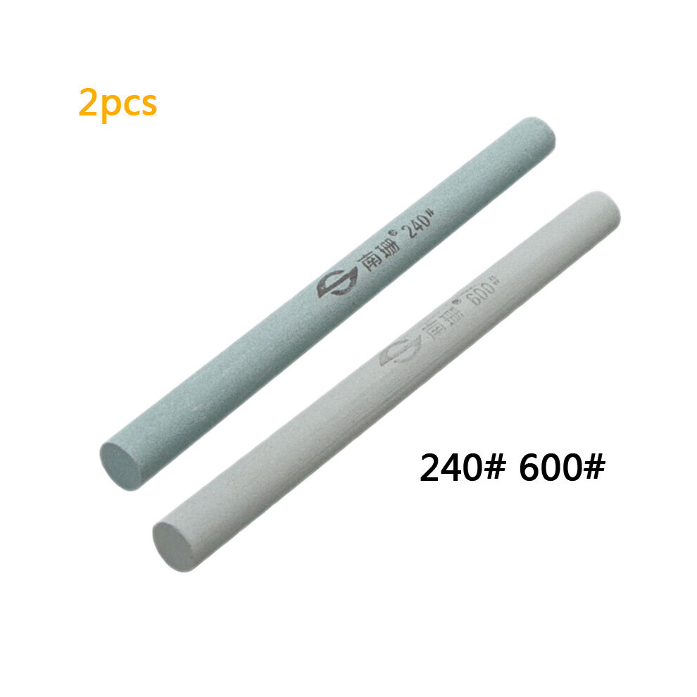 (A-Purple Sharpening Stone) 240/320/400/600 Grit Oil Stone Green Silicon Carbide Sand Bar Grinding Block Ceramic Jade Round Triangle Knife Sharpener T 4856906250003