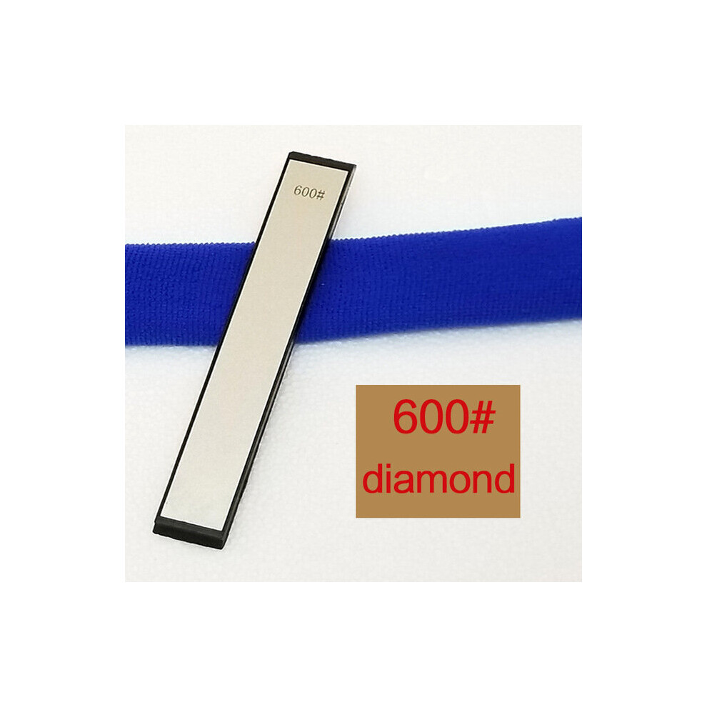 (A-600 Grit 16Cm) Diamond Sharpening Stone Professional Kitchen Knife Sharpener Sharpeningstone Grinding Tool 600 1000 2000 3000 Grit Whetstone 4856906240677
