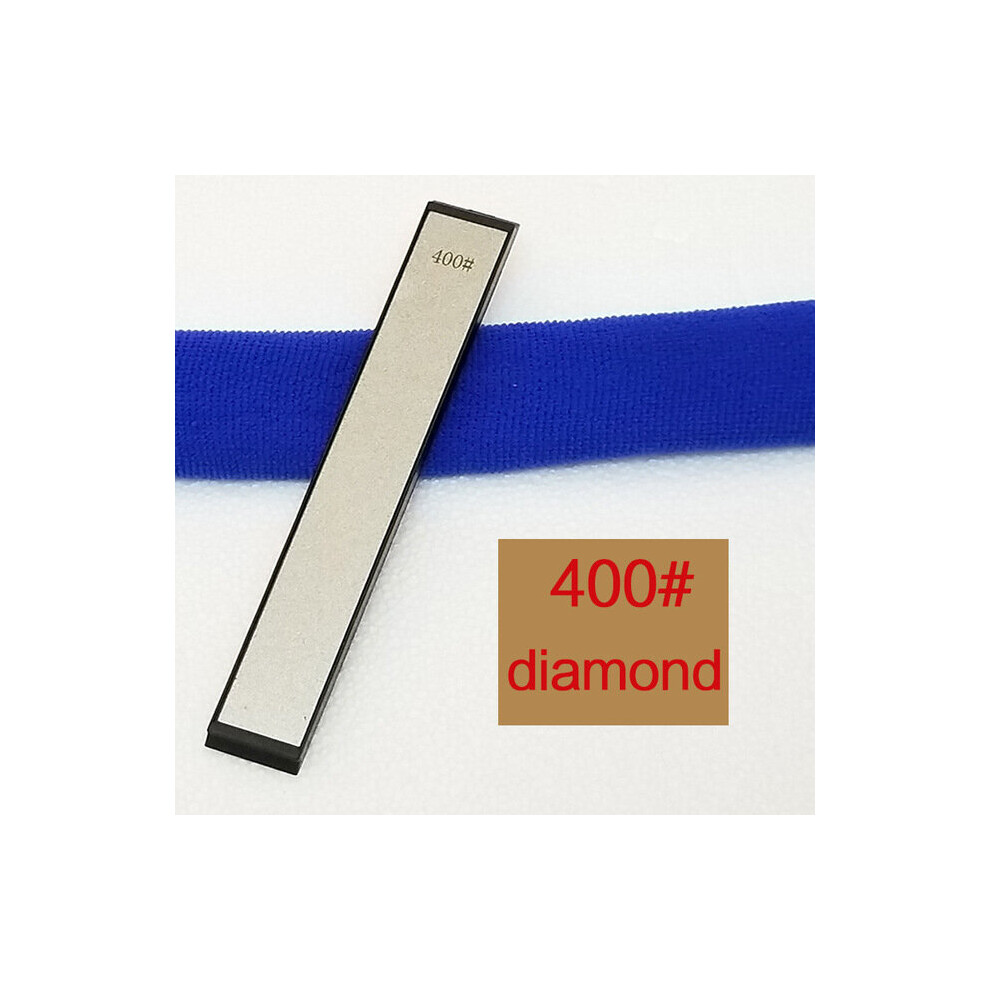(A-400 Grit 16Cm) Diamond Sharpening Stone Professional Kitchen Knife Sharpener Sharpeningstone Grinding Tool 600 1000 2000 3000 Grit Whetstone 4856906240660