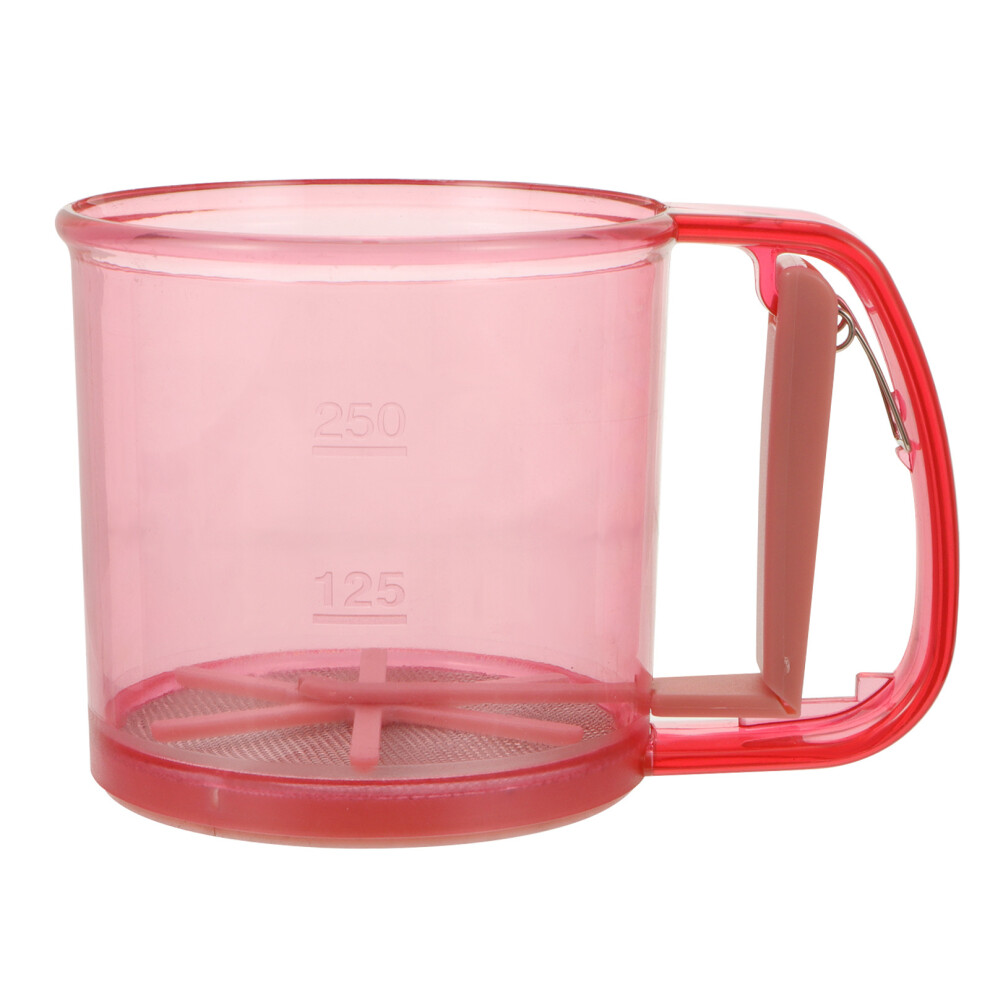 Sifter Flour Sieve Baking Hand Strainer Cup Crank Mesh Kitchen Handheld Cake Sugar Shaker Steel Stainless Fine Supplies Diy-image-OPC-PBQ8FB7-NEW