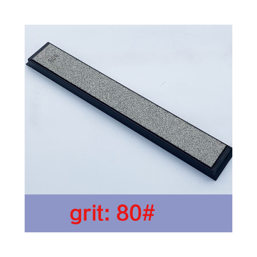 (A-80Grit) High Quality Diamond Whetstone Knife Sharpener Fixed Angle Knife Sharpener Sharpening Stone Diamond Whetstone Oil Stone Honing 4856906258702