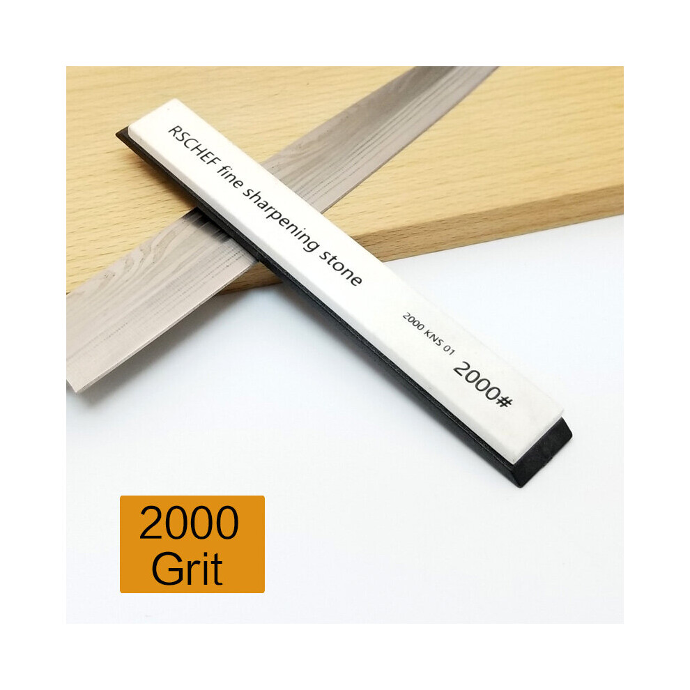 (A-2000Grit) Grindstone Kitchen Abrader Grit Fix Angle Grind Whetstone Sharpen Bar Knife Wet Stone Grinder Tools Knife Sharpening System 4856906282707