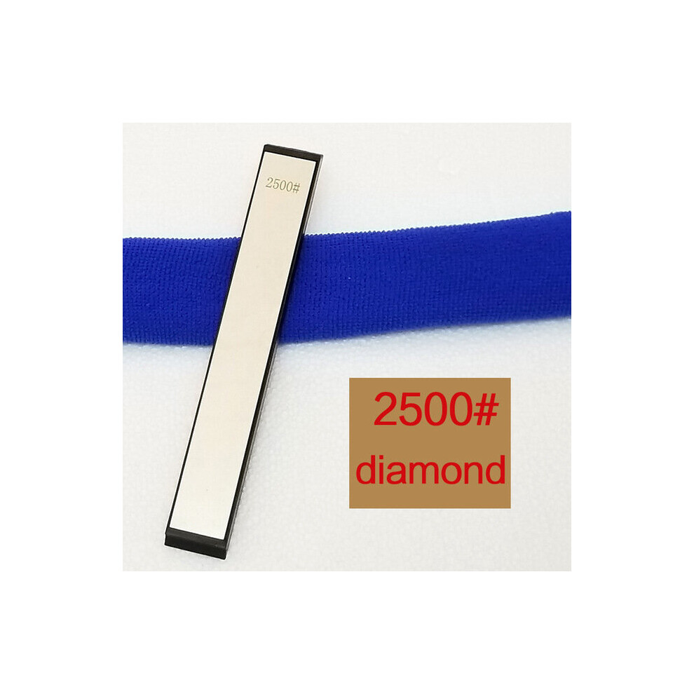 (A-2500 Grit 16Cm) Diamond Sharpening Stone Professional Kitchen Knife Sharpener Sharpeningstone Grinding Tool 600 1000 2000 3000 Grit Whetstone 4856906240639