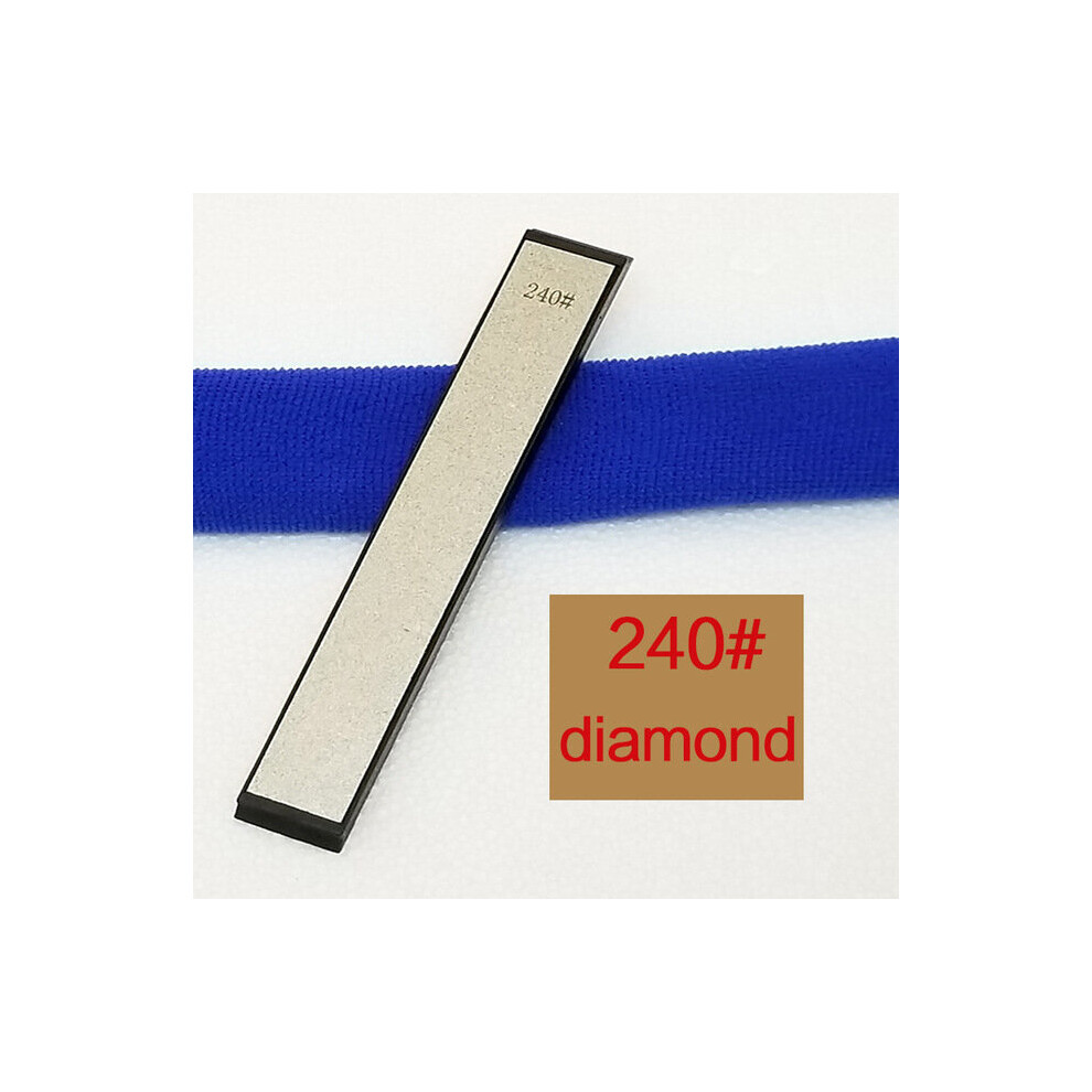 (A-240 Grit 16Cm) Diamond Sharpening Stone Professional Kitchen Knife Sharpener Sharpeningstone Grinding Tool 600 1000 2000 3000 Grit Whetstone 4856906240622