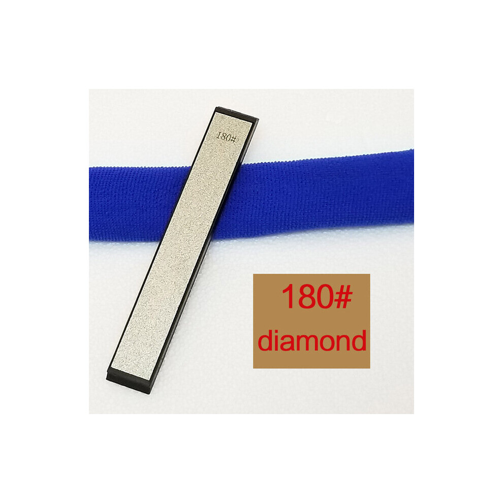 (A-180 Grit 16Cm) Diamond Sharpening Stone Professional Kitchen Knife Sharpener Sharpeningstone Grinding Tool 600 1000 2000 3000 Grit Whetstone 4856906240608
