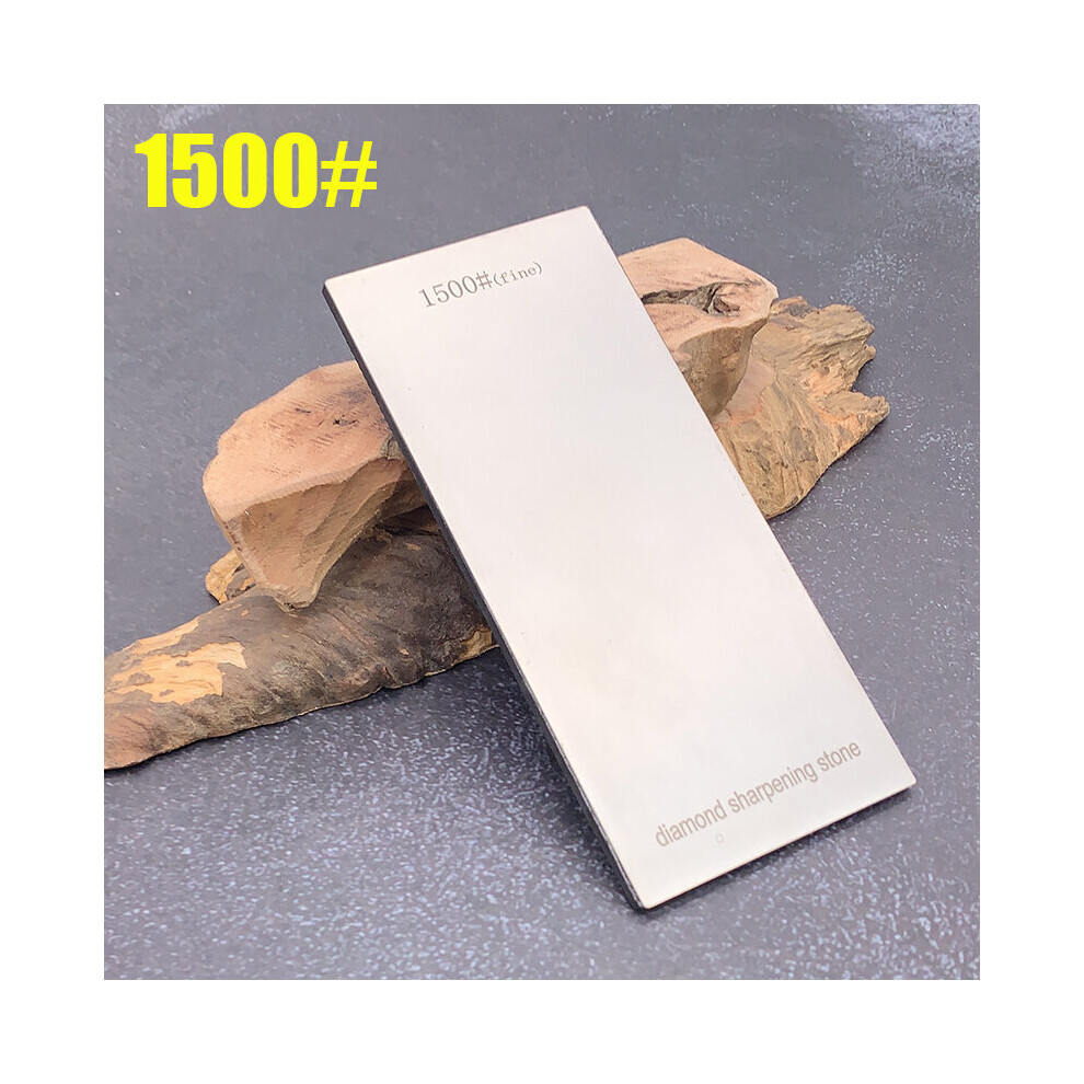 (A-1500 Grit) 1000 1500 Girt Diamond Plate With Eva Base Professional Sharpening Stone Grinder Whetstone Knife Sharpener System Accessories 4856906250539
