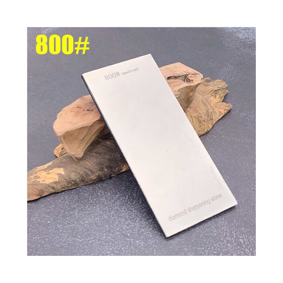 (A-800 Grit) 1000 1500 Girt Diamond Plate With Eva Base Professional Sharpening Stone Grinder Whetstone Knife Sharpener System Accessories 4856906250638