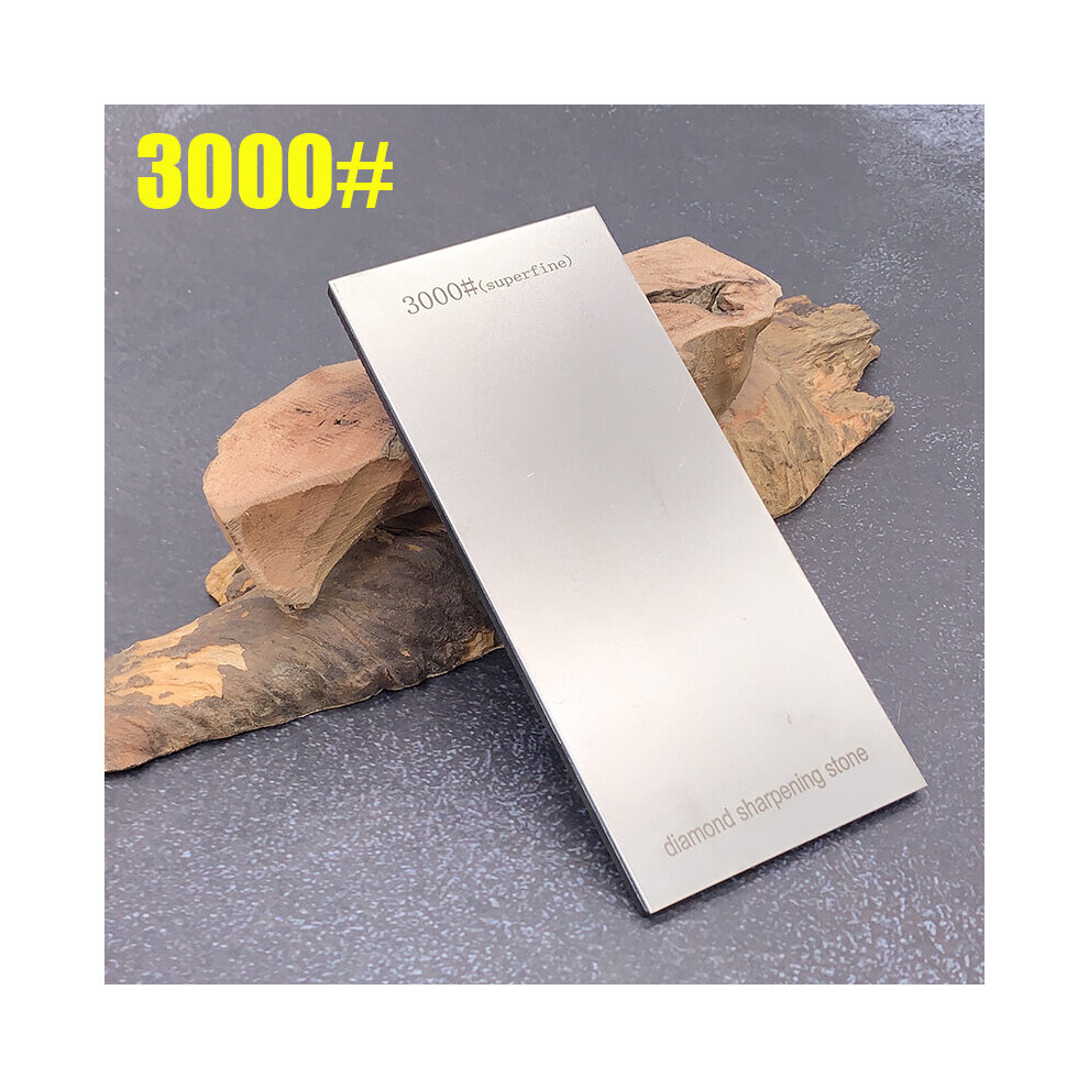 (A-3000 Grit) 1000 1500 Girt Diamond Plate With Eva Base Professional Sharpening Stone Grinder Whetstone Knife Sharpener System Accessories 4856906250584