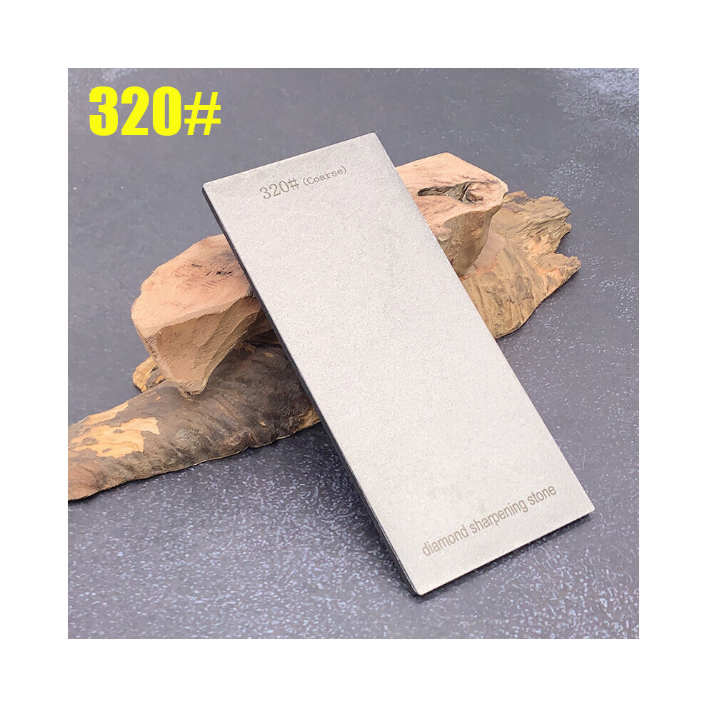 (A-320 Grit) 1000 1500 Girt Diamond Plate With Eva Base Professional Sharpening Stone Grinder Whetstone Knife Sharpener System Accessories 4856906250591