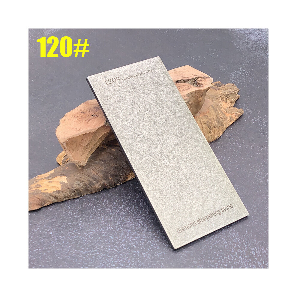 (A-120 Grit) 1000 1500 Girt Diamond Plate With Eva Base Professional Sharpening Stone Grinder Whetstone Knife Sharpener System Accessories 4856906250508