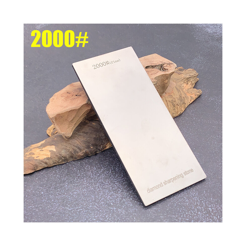 (A-2000 Grit) 1000 1500 Girt Diamond Plate With Eva Base Professional Sharpening Stone Grinder Whetstone Knife Sharpener System Accessories 4856906250553