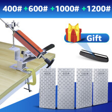 (a-Style 2 ship within 24h) Professional Knife Sharpener Stainless Grinding Tools Grinder Sharpening Rotation Fixed Angle 120-1500Grit Stones Whetstone