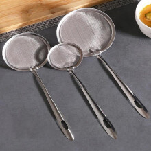 (a- L) Stainless Steel Wire Fine Mesh Oil Strainer Flour Colander Sieve Sifter Pastry Baking Tools Kitchen Accessories