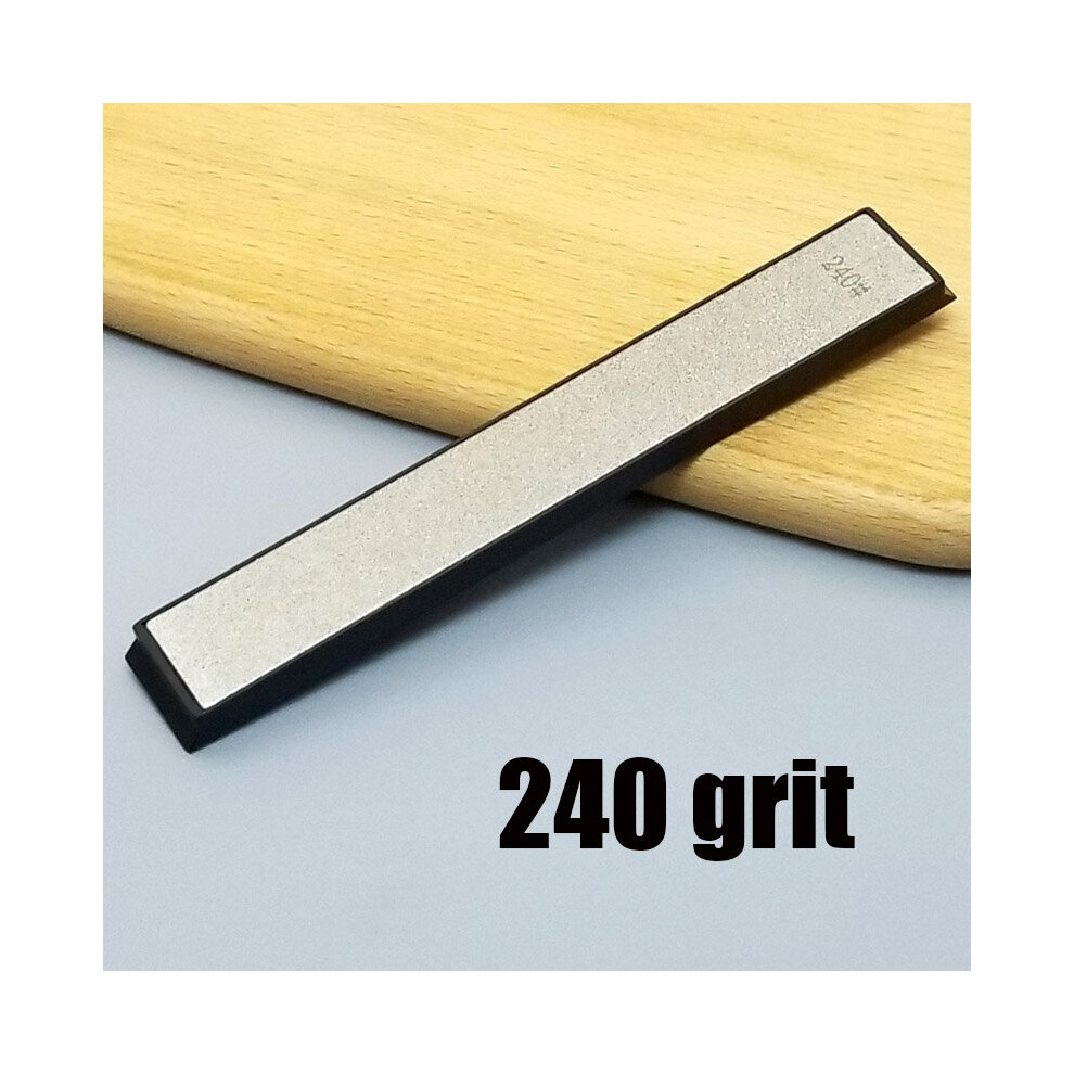 (A-240 Grit As Shown) 600 1000 Grit Diamond Knife Sharpener Sharpening Stone Bars Professional Sharpening Knife Stone Kitchen Tools Whetstone 4856906265694
