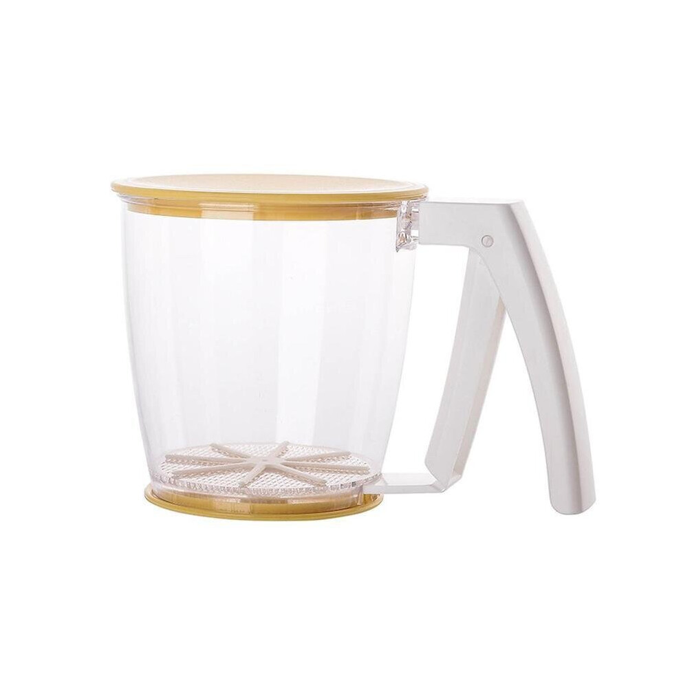 Cup Flour Sifter Strainer Plastic Fine Sugar Powder Lid Baking With Kitchen Flour Filter Sieve Pastry Tools Q3a2-image-OPC-PBQ8GN8-NEW