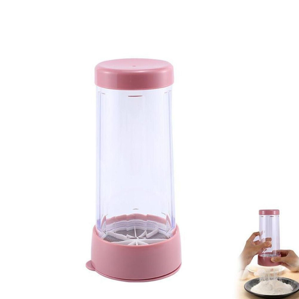 Handheld Rotating Flour  Sieve Sugar Shaker Dispenser Kitchen Accesories-image-OPC-PBQ8H7Q-NEW