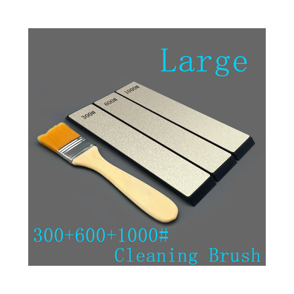 (A-4Pcs Set B Diamond Stone) Big/Small Size Diamond Sharpening Stone Knife Sharpener Woodwork Grindstone Grit80-3000# Fixed Angle Sharpeners Grinder H 4856906228293