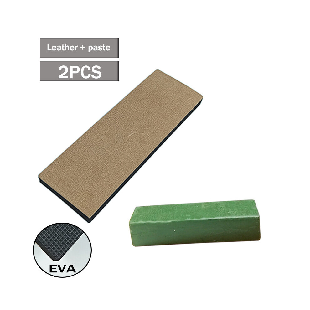 (A-Eva 180Mm Pi 110Gao -) Knife Polishing Sharpener Sharpening Stone Leather Honing Strop Compound Grinding Knife Paste Polishing Paste Sharpening To 4856906247942