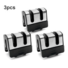 (a-3pcs sharpener) Handheld knife Sharpener Multi-function 2/ 3 Stages Type Quick Knife Sharpen Tungsten Steel Kitchen Knives Accessories Tools.