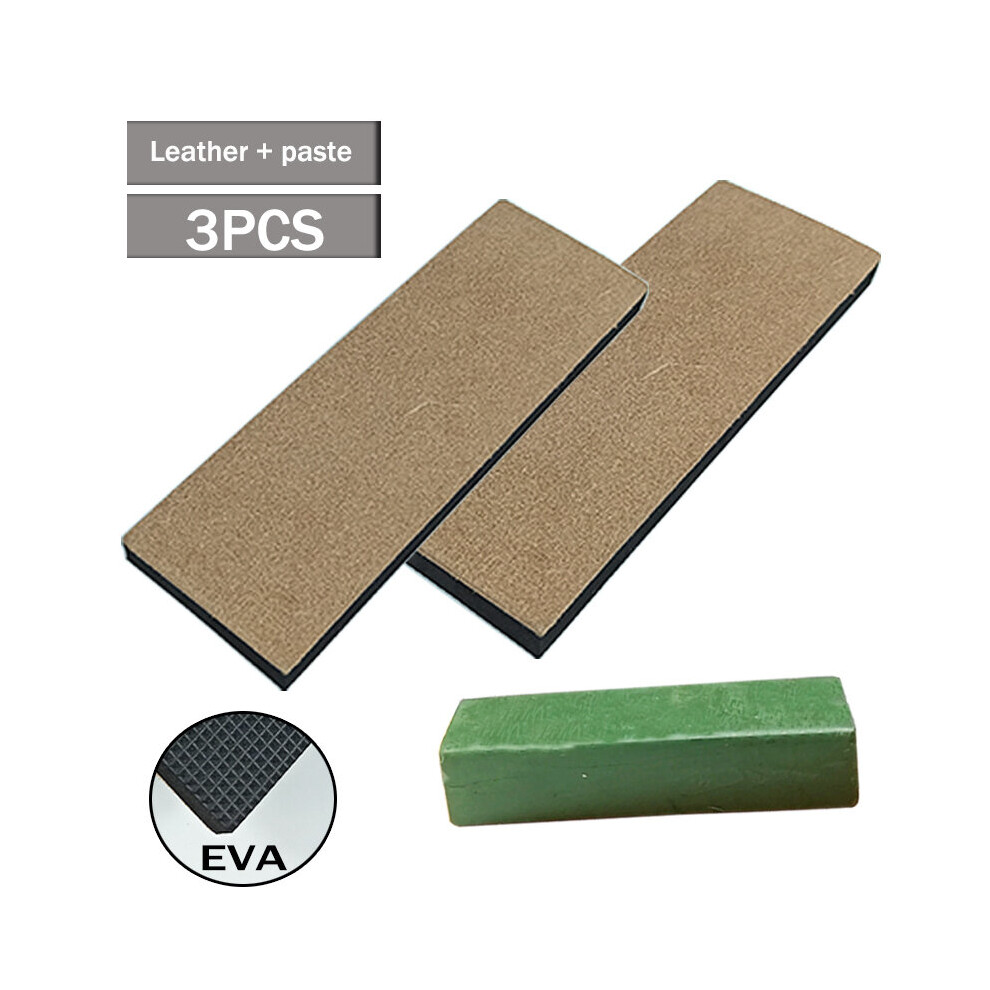 (A-Eva 180Mm Pi X2 110G -) Knife Polishing Sharpener Sharpening Stone Leather Honing Strop Compound Grinding Knife Paste Polishing Paste Sharpening T 4856906247973