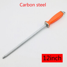 (a-12 inch-C as the picture shows) 6"/8"/10"/12" Knife Sharpener Sharpening Ceramic Rod ABS Handle Honing Knife Sharpener for Knives Sharpening Steel Musat