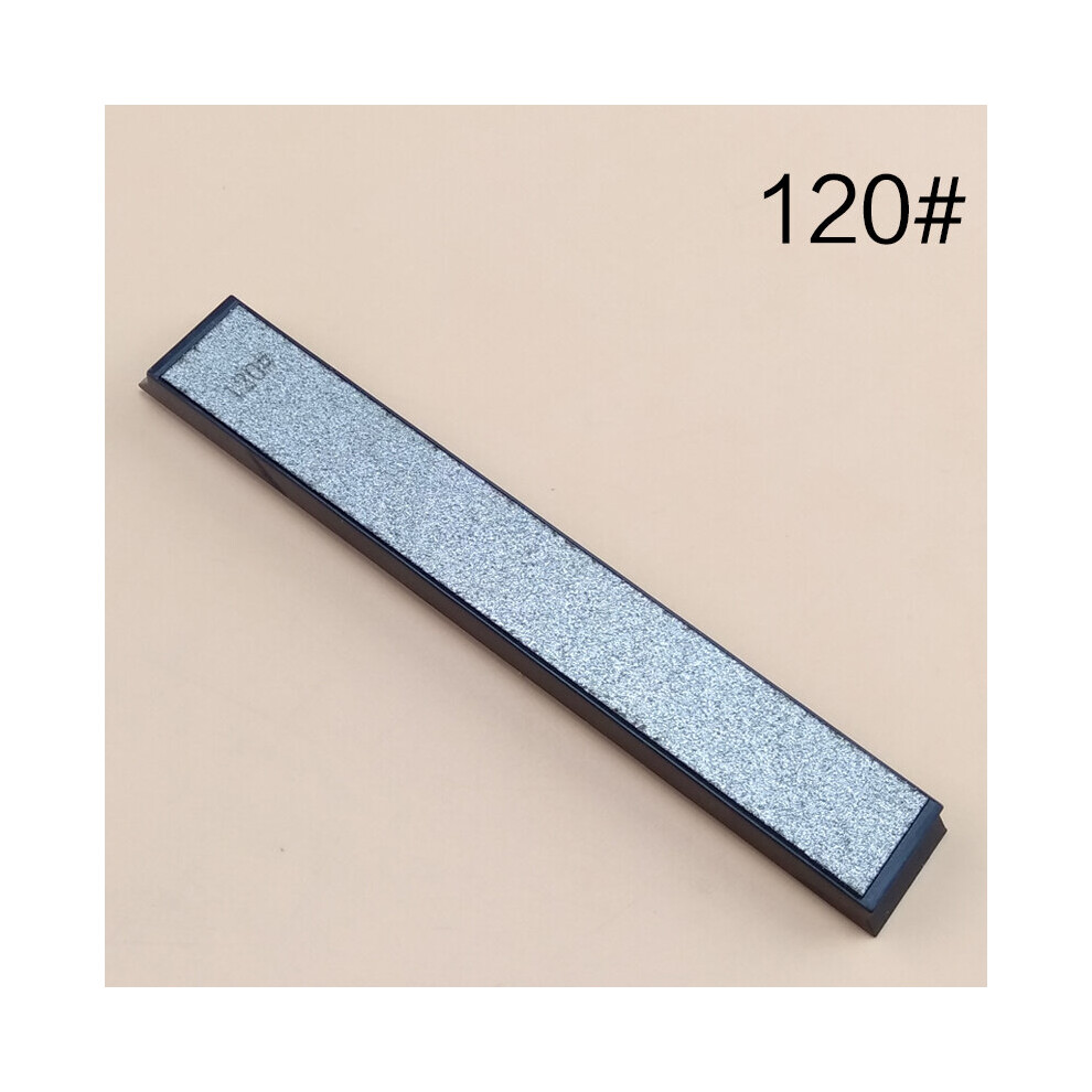 (A-120 Grit Standard Size) Hot Diamond Knife Sharpener Professional Grit 80-3000# Sharpening Stone Angle Sharpeners Tool Woodwork Grinding System 4856906266639