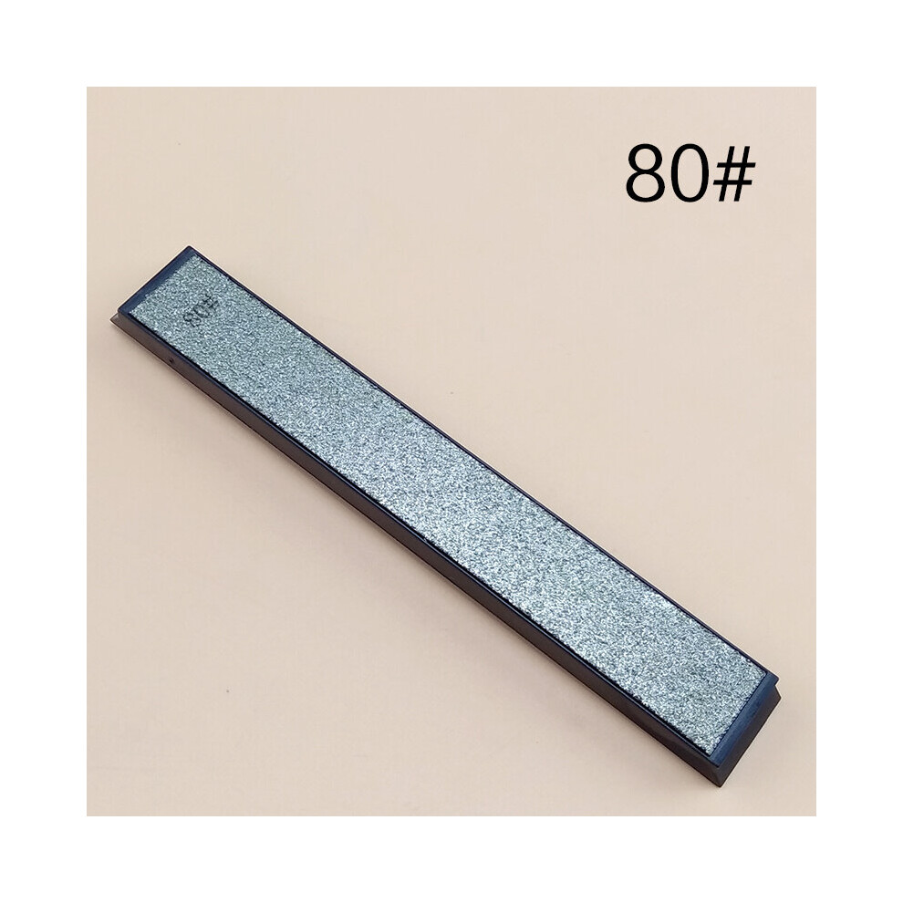 (A-80 Grit Standard Size) Hot Diamond Knife Sharpener Professional Grit 80-3000# Sharpening Stone Angle Sharpeners Tool Woodwork Grinding System 4856906266769