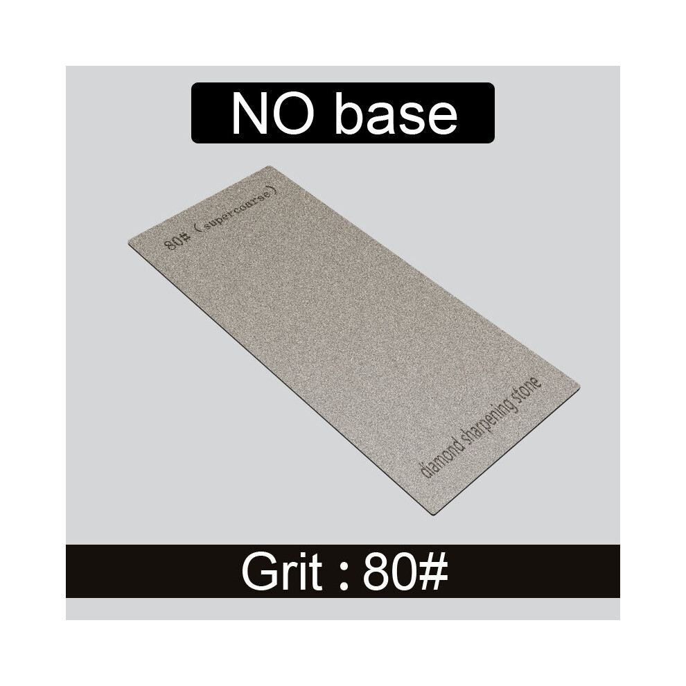 (A-No Base 80Grit Diamond Sharpeners) 170*75Mm Diamond Knife Sharpener Sharpening Stone Grit 80-3000# Grindstone Diamond Tools Fine Grinding Whetstone 4856906211851
