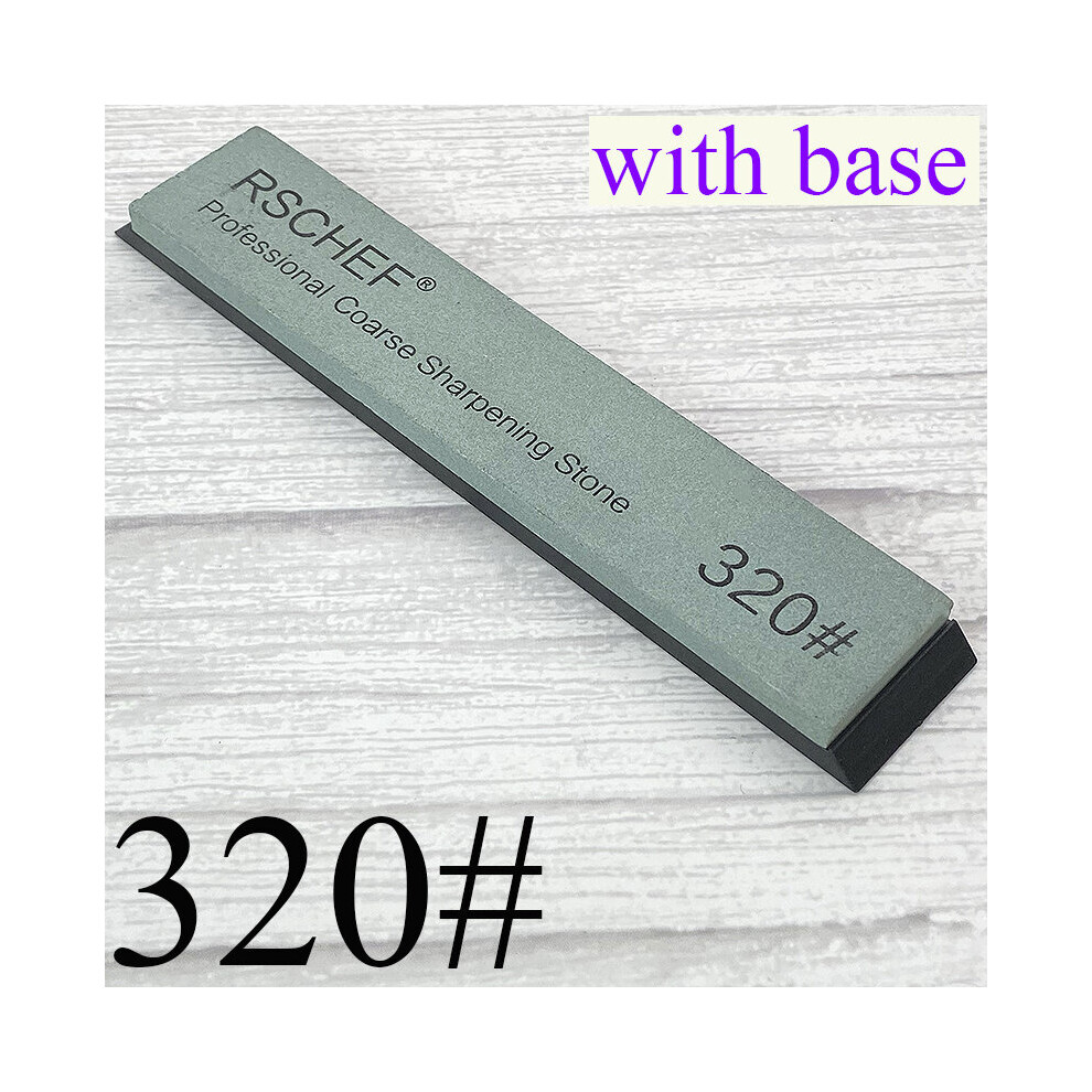 (A-320 With Base Whetstone) Small/Big Size Sharpening Stone Grit 120-3000# Whetstone Dedicated To Fixed Knife Sharpener Grinding System Knive Tool 4856906282561
