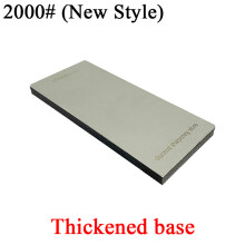 (a-New Style 2000 Grit Ships within 24 hour) Thickened Non-slip Base Diamond Stone Kitchen Knife Sharpening System Tool 15 Degree Sharpener Whetstone Leather Polishing