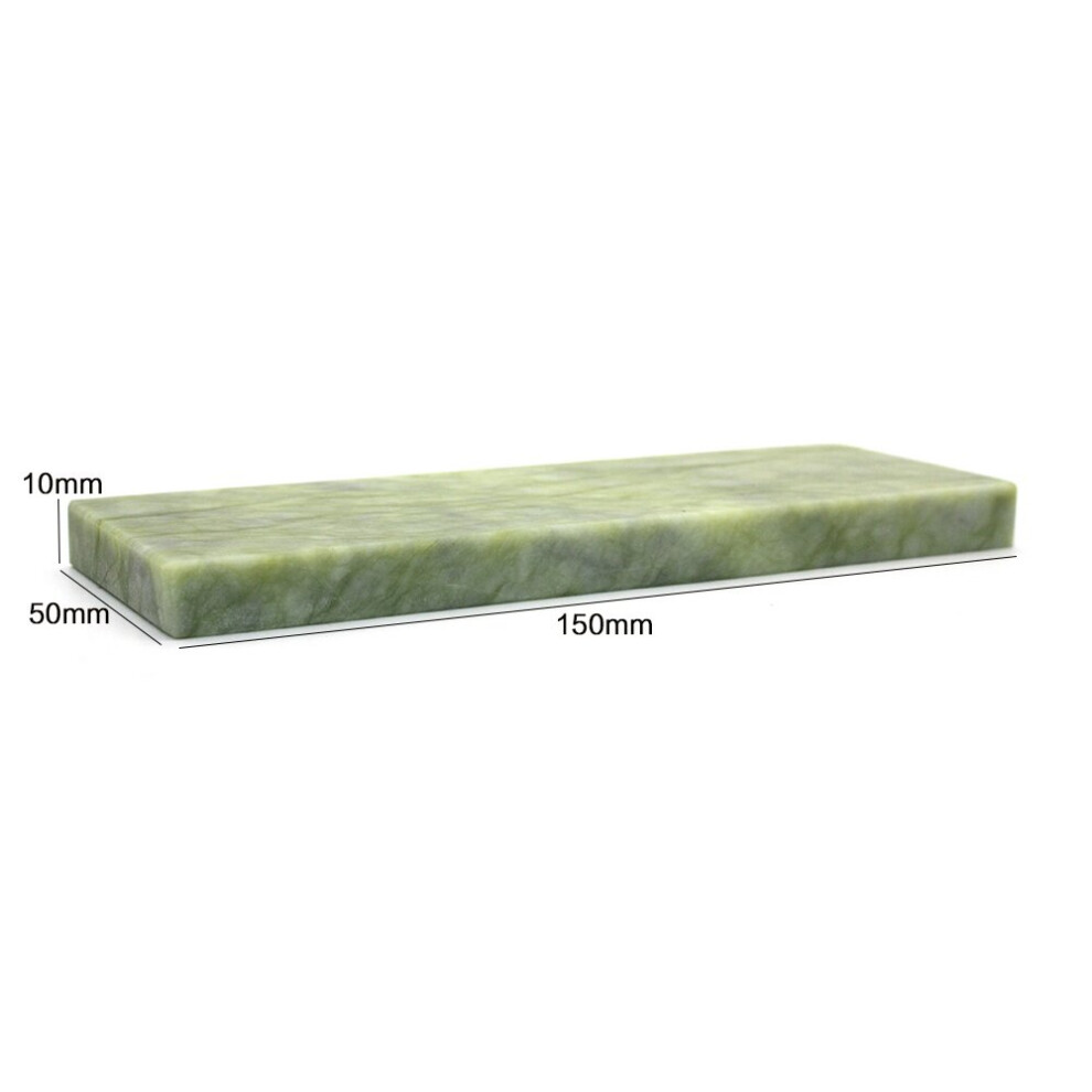 (A-D M) Knife Sharpener Sharpening Stone 10000 Grit Whetstone Oil Stone Honing Stones Natural Green Grindstone 4856906258108