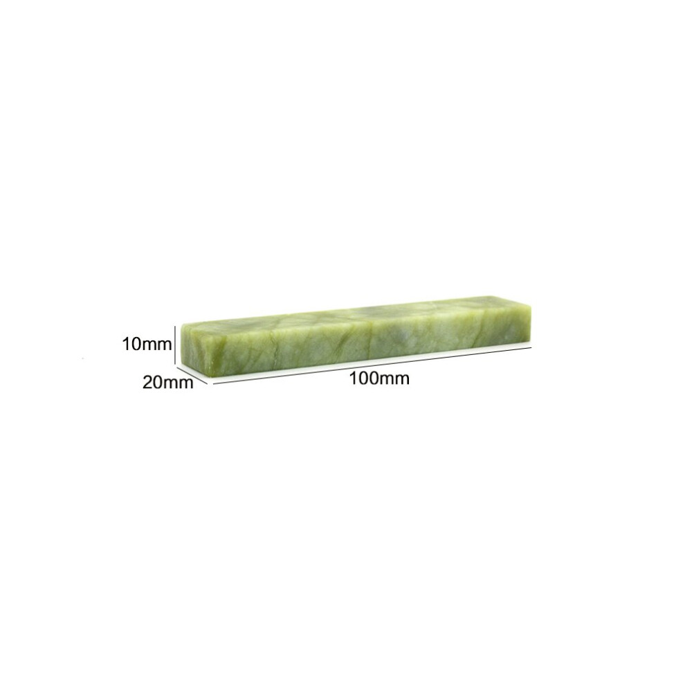 (A-B M) Knife Sharpener Sharpening Stone 10000 Grit Whetstone Oil Stone Honing Stones Natural Green Grindstone 4856906258085