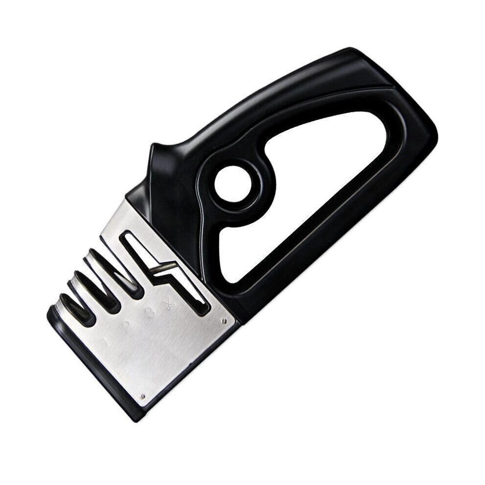 4In1 Professional Knife Sharpener Kitchen Sharpening Stone Whetstone Tungsten Steel Diamond Ceramic Kitchen Knifes Accessories 4856906259815