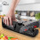(a-White as picture) Knife Sharpener Adjustable Manual 4 Stages Scissors Sharpening Stone Kitchen Grinder knives Whetstone Angle Sharpener Tool 2