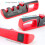 (a-White as picture) Knife Sharpener Adjustable Manual 4 Stages Scissors Sharpening Stone Kitchen Grinder knives Whetstone Angle Sharpener Tool 3