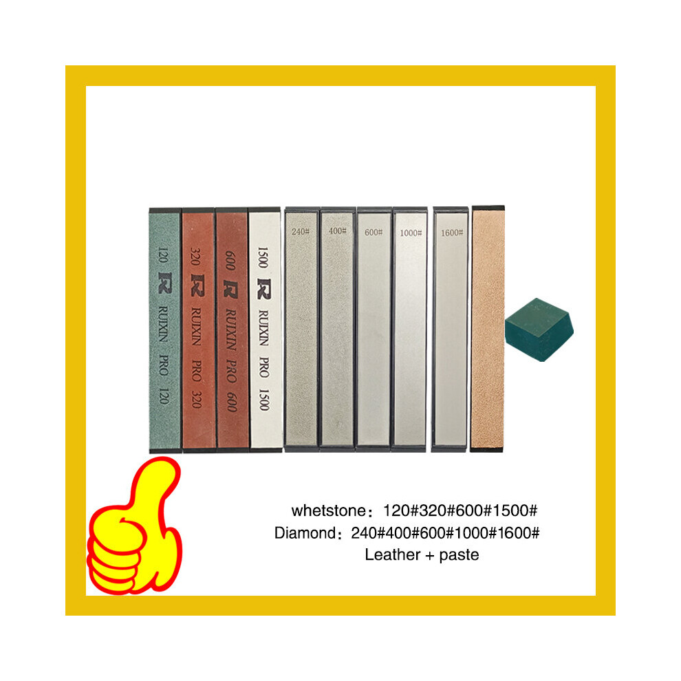 (A-4Y 4J 1600J Pg Choice) Diamond Sharpening Stone Knife Sharpener Replacement Fixed Angle System Grinding Bar Diamond Whetstone Oil Stone 4856906220181