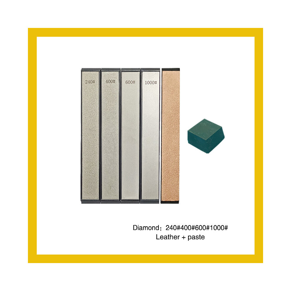 (A-4J Pg Choice) Diamond Sharpening Stone Knife Sharpener Replacement Fixed Angle System Grinding Bar Diamond Whetstone Oil Stone 4856906220174