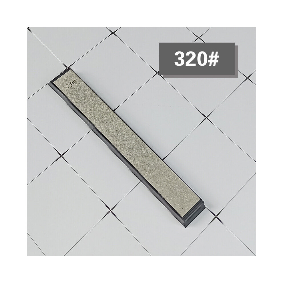 (A-Jin 320 Choice) Diamond Sharpening Stone Knife Sharpener Replacement Fixed Angle System Grinding Bar Diamond Whetstone Oil Stone 4856906220303