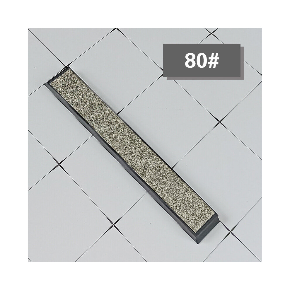 (A-Jin 80 Choice) Diamond Sharpening Stone Knife Sharpener Replacement Fixed Angle System Grinding Bar Diamond Whetstone Oil Stone 4856906220327