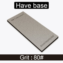 (a-80grit) Knife sharpener 1pcs upgrade Light weight Big Size Professional Grinder Fine grinding Whetstone diamond sharpening stone
