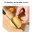 (a-Yellow 5.5x4.5cm) 1PC Knife Sharpener Professional Kitchen Household Hand-held Sharpener Knife Blade Multifunction Sharpening Stone Sharpener Tool 6