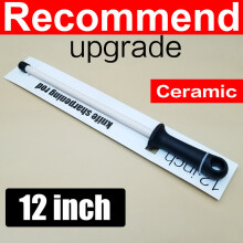 (a-Burgundy As shown) 1Pcs Knife Sharpening Rod 6/8/10/12inch Diamond/Ceramic Kitchen Knife Sharpeners Steel Professional Grinding System Knives Tool