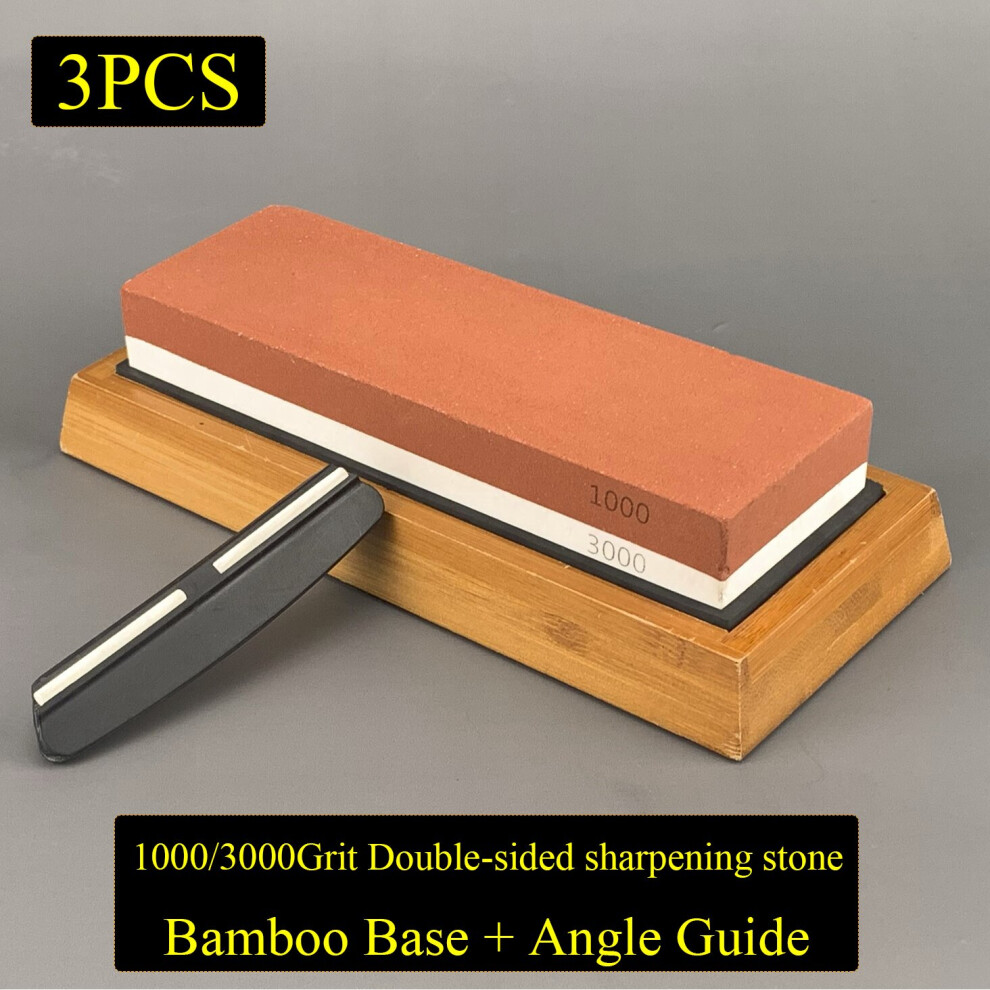 (A-1000-3000 Set As Picture) 1000 3000 Grit Professional Knife Sharpener Whetstone Grinding Water Stone Knives Sharpening Stone Apex Egde Diamond Bar 4856906255565