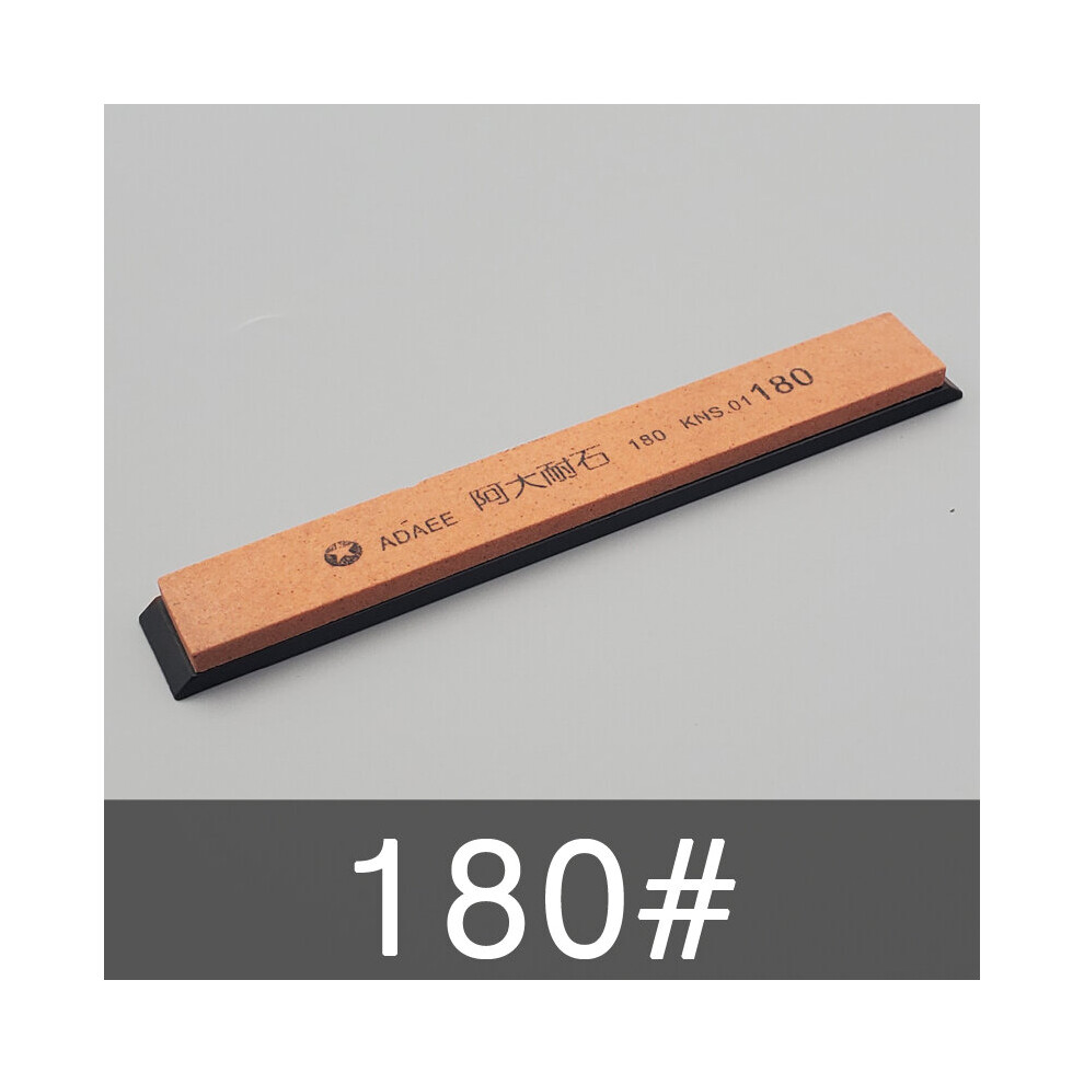 (A-Ad 180 White Alundum) Ruixin Pro Sharpening Stone Grit120 320 600 1500# Professional Angle Whetstone 4Pcs Have Base Fixed Angle Knife Sharpener 4856906220549