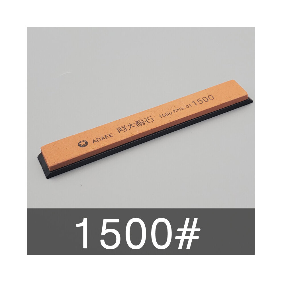 (A-Ad1500 White Alundum) Ruixin Pro Sharpening Stone Grit120 320 600 1500# Professional Angle Whetstone 4Pcs Have Base Fixed Angle Knife Sharpener 4856906220563