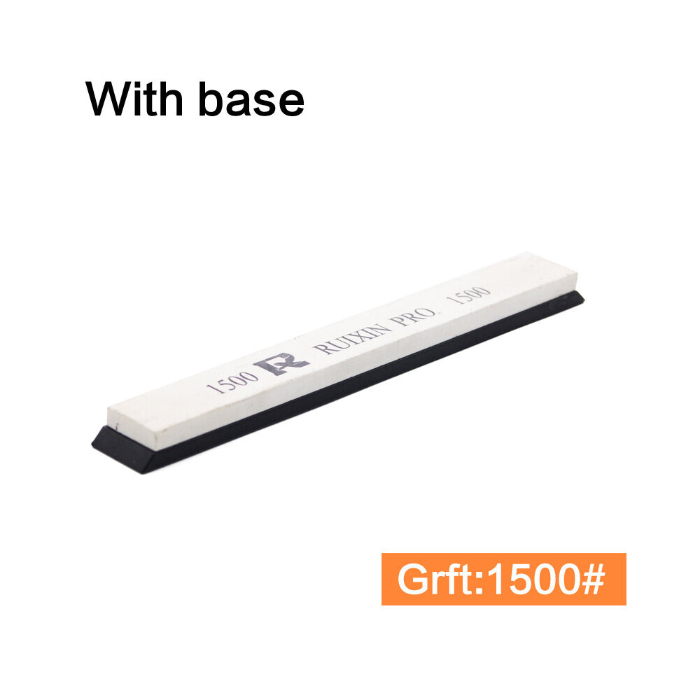 (A-Clear Whitstone) 1Pcs Sharpening Stone Fixed Knife Sharpener Dedicated Whetstone White Alundum Knife Sharpener 120 320 600 1500Grit 4856906282356