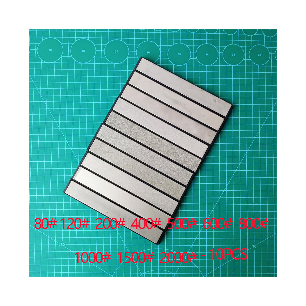 (A-10Pcs) 1Pc-11Pcs Set Diamond Stone Bar Ruixin Pro Rx008 Knife Sharpener Replacement Diamond Whetstone Grinding Stone,Sharpening System 4856906242411