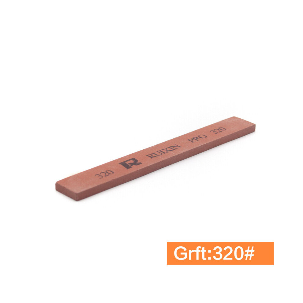 (A-320 Grit Whitstone) 1Pcs Sharpening Stone Fixed Knife Sharpener Dedicated Whetstone White Alundum Knife Sharpener 120 320 600 1500Grit 4856906282318